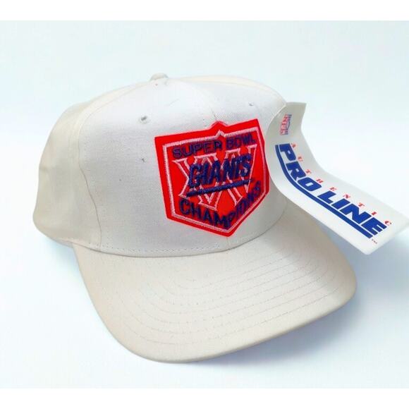 New York NY Giants SUPER BOWL XXV SNAPBACK Grey-Royal Hat New York Giants Super Bowl XXV Champions Pro Line Snapback Hat NWT Vintage